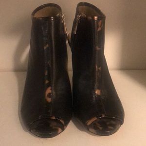 Ann Taylor Leather Booties